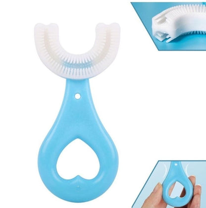 Cepillo De Dientes Para Niños En Forma De U Silicona